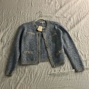 Brand new Maje sequin cardigan